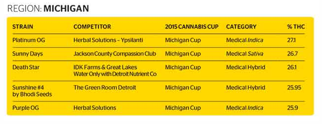thc strain - michigan